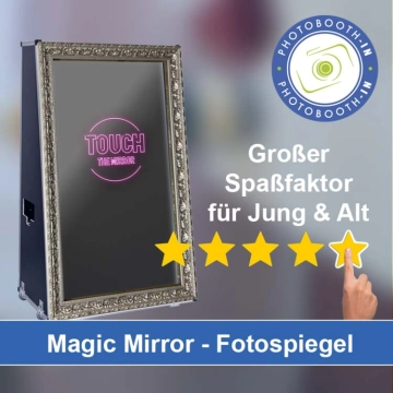 In Könnern einen Magic Mirror Fotospiegel mieten