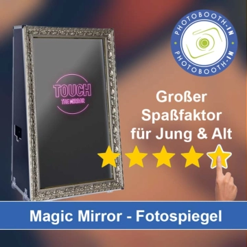 In Kösching einen Magic Mirror Fotospiegel mieten