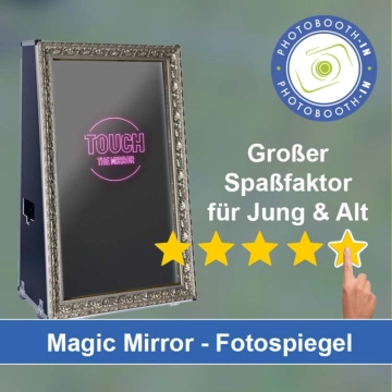 In Konradsreuth einen Magic Mirror Fotospiegel mieten