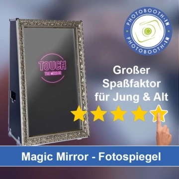 In Kraftsdorf einen Magic Mirror Fotospiegel mieten