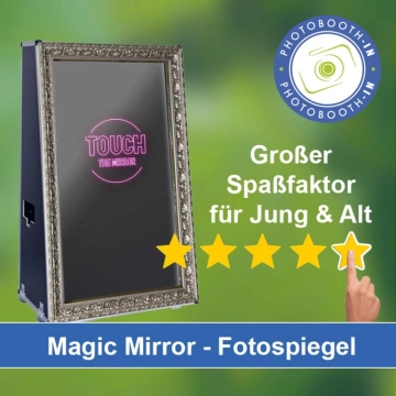In Krailling einen Magic Mirror Fotospiegel mieten