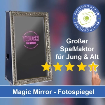 In Kranenburg (Niederrhein) einen Magic Mirror Fotospiegel mieten