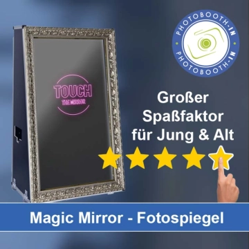 In Kranichfeld einen Magic Mirror Fotospiegel mieten
