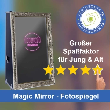 In Kranzberg einen Magic Mirror Fotospiegel mieten