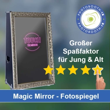 In Krauchenwies einen Magic Mirror Fotospiegel mieten