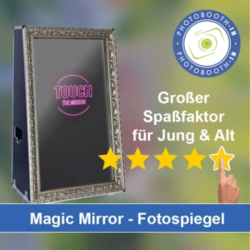 In Krauschwitz (Sachsen) einen Magic Mirror Fotospiegel mieten