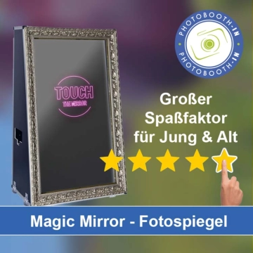 In Krautheim (Jagst) einen Magic Mirror Fotospiegel mieten