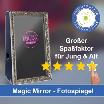 In Krayenberggemeinde einen Magic Mirror Fotospiegel mieten
