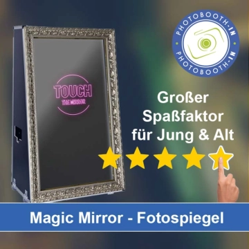 In Krefeld einen Magic Mirror Fotospiegel mieten