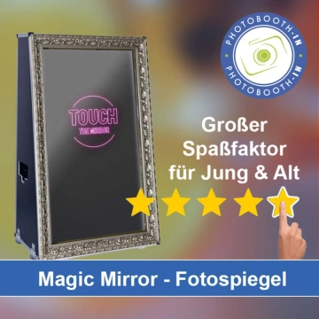 In Kreßberg einen Magic Mirror Fotospiegel mieten