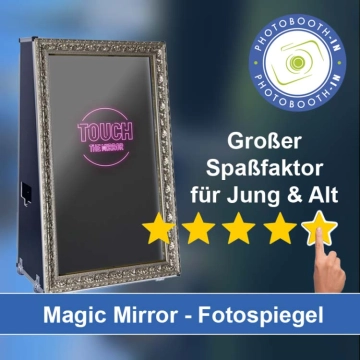 In Kressbronn am Bodensee einen Magic Mirror Fotospiegel mieten