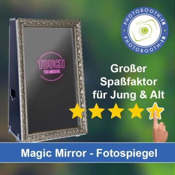 In Kritzmow einen Magic Mirror Fotospiegel mieten