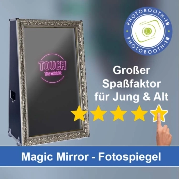 In Kronshagen einen Magic Mirror Fotospiegel mieten