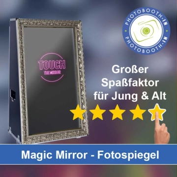 In Krumbach (Schwaben) einen Magic Mirror Fotospiegel mieten
