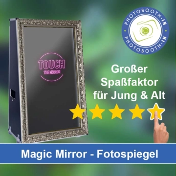 In Krummhörn einen Magic Mirror Fotospiegel mieten