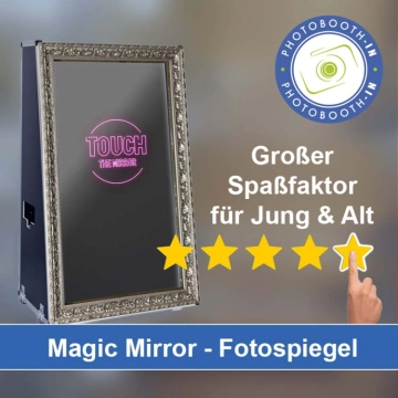 In Kümmersbruck einen Magic Mirror Fotospiegel mieten