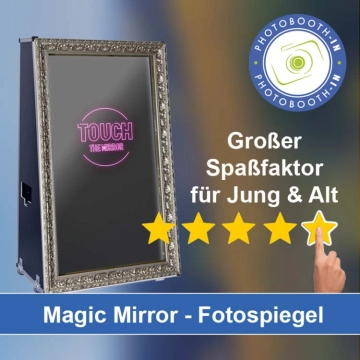 In Kürnach einen Magic Mirror Fotospiegel mieten