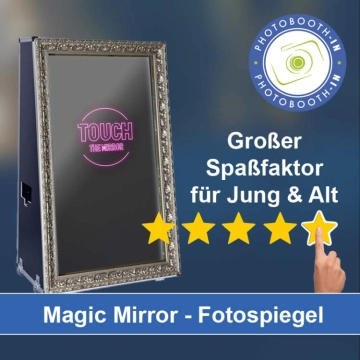 In Küssaberg einen Magic Mirror Fotospiegel mieten