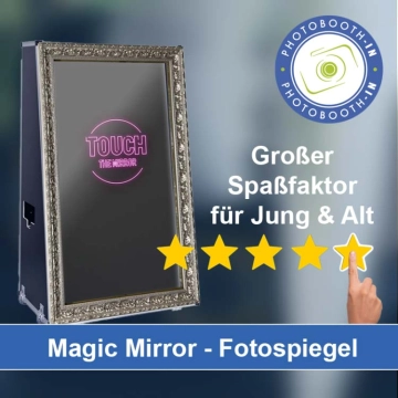 In Kupferzell einen Magic Mirror Fotospiegel mieten