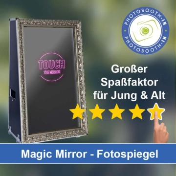 In Kusel einen Magic Mirror Fotospiegel mieten