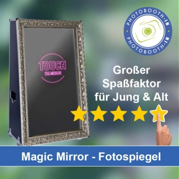 In Lachendorf einen Magic Mirror Fotospiegel mieten