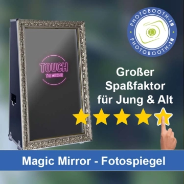 In Ladbergen einen Magic Mirror Fotospiegel mieten
