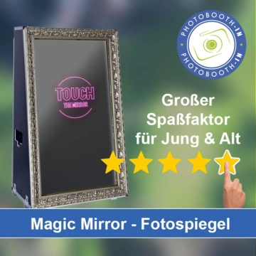 In Lage (Lippe) einen Magic Mirror Fotospiegel mieten