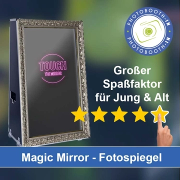 In Lahnstein einen Magic Mirror Fotospiegel mieten