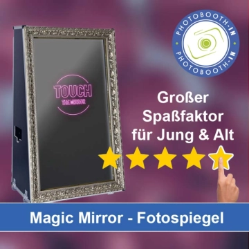 In Laichingen einen Magic Mirror Fotospiegel mieten