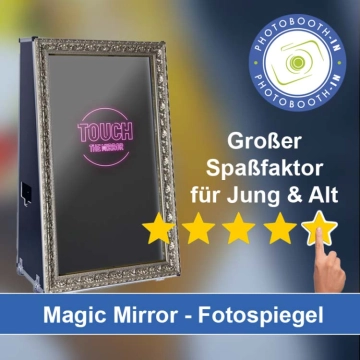 In Lalendorf einen Magic Mirror Fotospiegel mieten