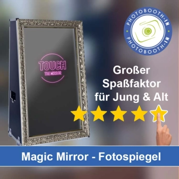 In Lampertheim einen Magic Mirror Fotospiegel mieten