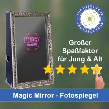 In Lamspringe einen Magic Mirror Fotospiegel mieten