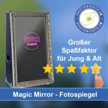 In Langenbach (Oberbayern) einen Magic Mirror Fotospiegel mieten