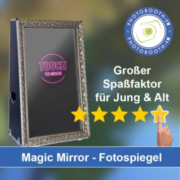 In Langenhagen einen Magic Mirror Fotospiegel mieten