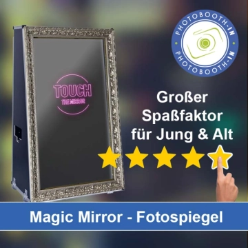 In Langenlonsheim einen Magic Mirror Fotospiegel mieten