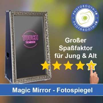 In Langquaid einen Magic Mirror Fotospiegel mieten