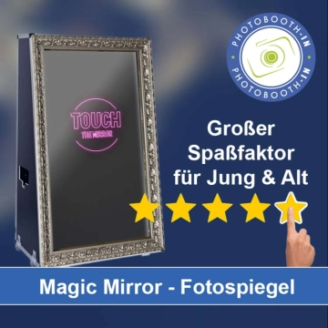 In Langwedel (Weser) einen Magic Mirror Fotospiegel mieten