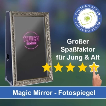 In Langweid am Lech einen Magic Mirror Fotospiegel mieten