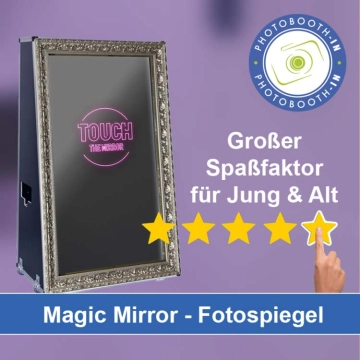 In Lappersdorf einen Magic Mirror Fotospiegel mieten