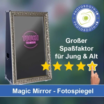 In Laubach einen Magic Mirror Fotospiegel mieten