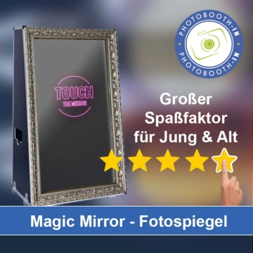 In Lauchhammer einen Magic Mirror Fotospiegel mieten