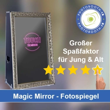 In Lauchheim einen Magic Mirror Fotospiegel mieten