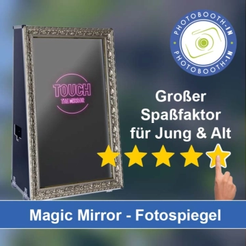 In Lauenau einen Magic Mirror Fotospiegel mieten