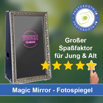 In Lauf (Baden) einen Magic Mirror Fotospiegel mieten