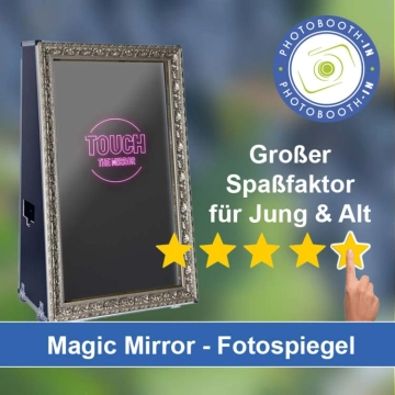 In Lauingen (Donau) einen Magic Mirror Fotospiegel mieten