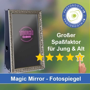 In Laupheim einen Magic Mirror Fotospiegel mieten