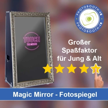 In Lautertal (Oberfranken) einen Magic Mirror Fotospiegel mieten