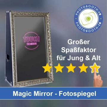 In Lautertal (Odenwald) einen Magic Mirror Fotospiegel mieten