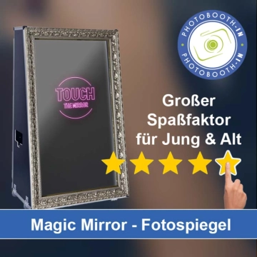 In Lebach einen Magic Mirror Fotospiegel mieten