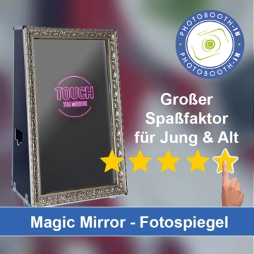 In Lehrberg einen Magic Mirror Fotospiegel mieten